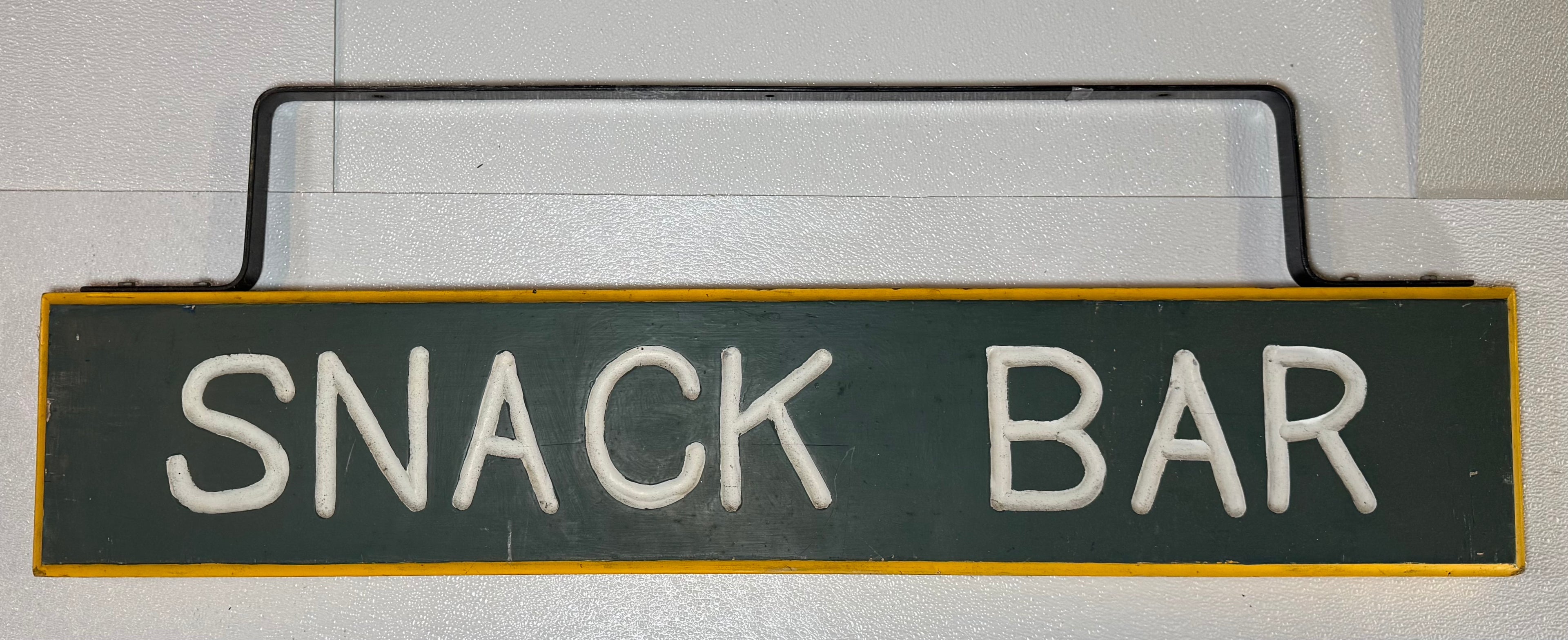 Snack Bar Sign
