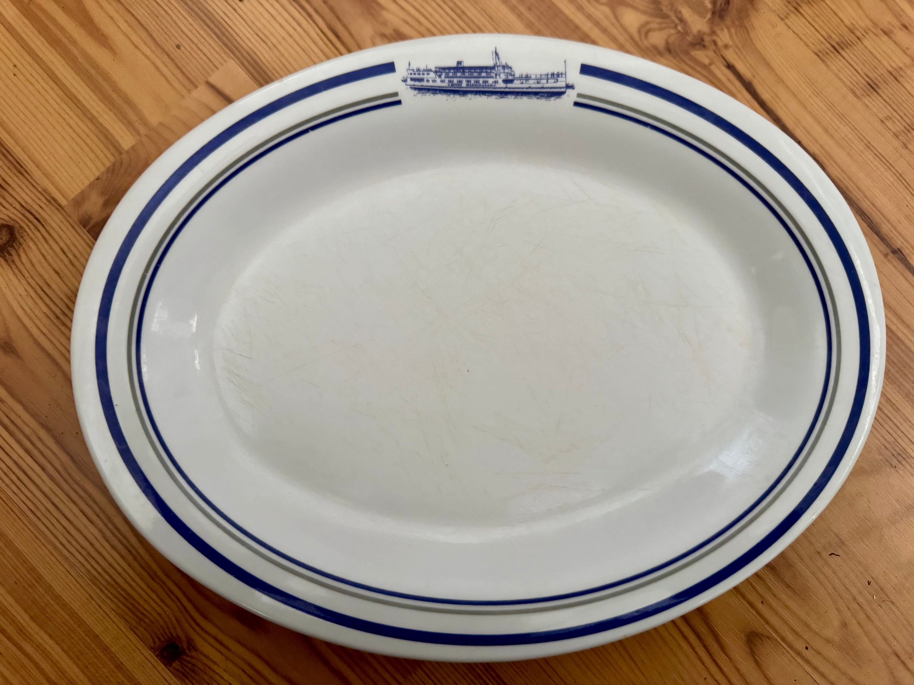 M/S Mount Washington Melamine Plates