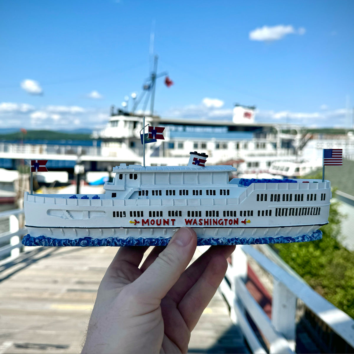 M/S Mount Washington Resin Model